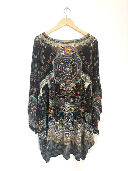 Camilla Beaded Jersey Kaftan S