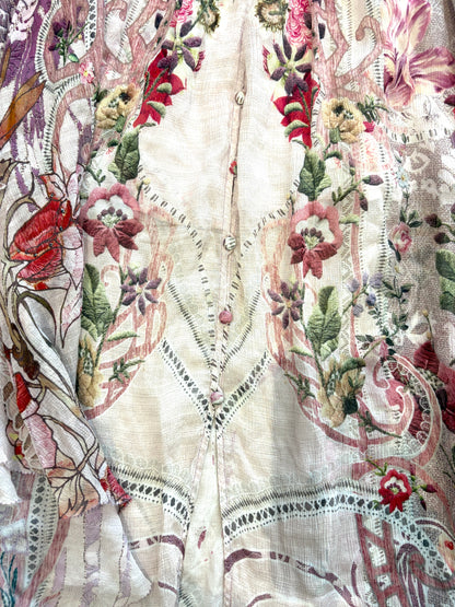 Camilla Shaped Waist Skirt S