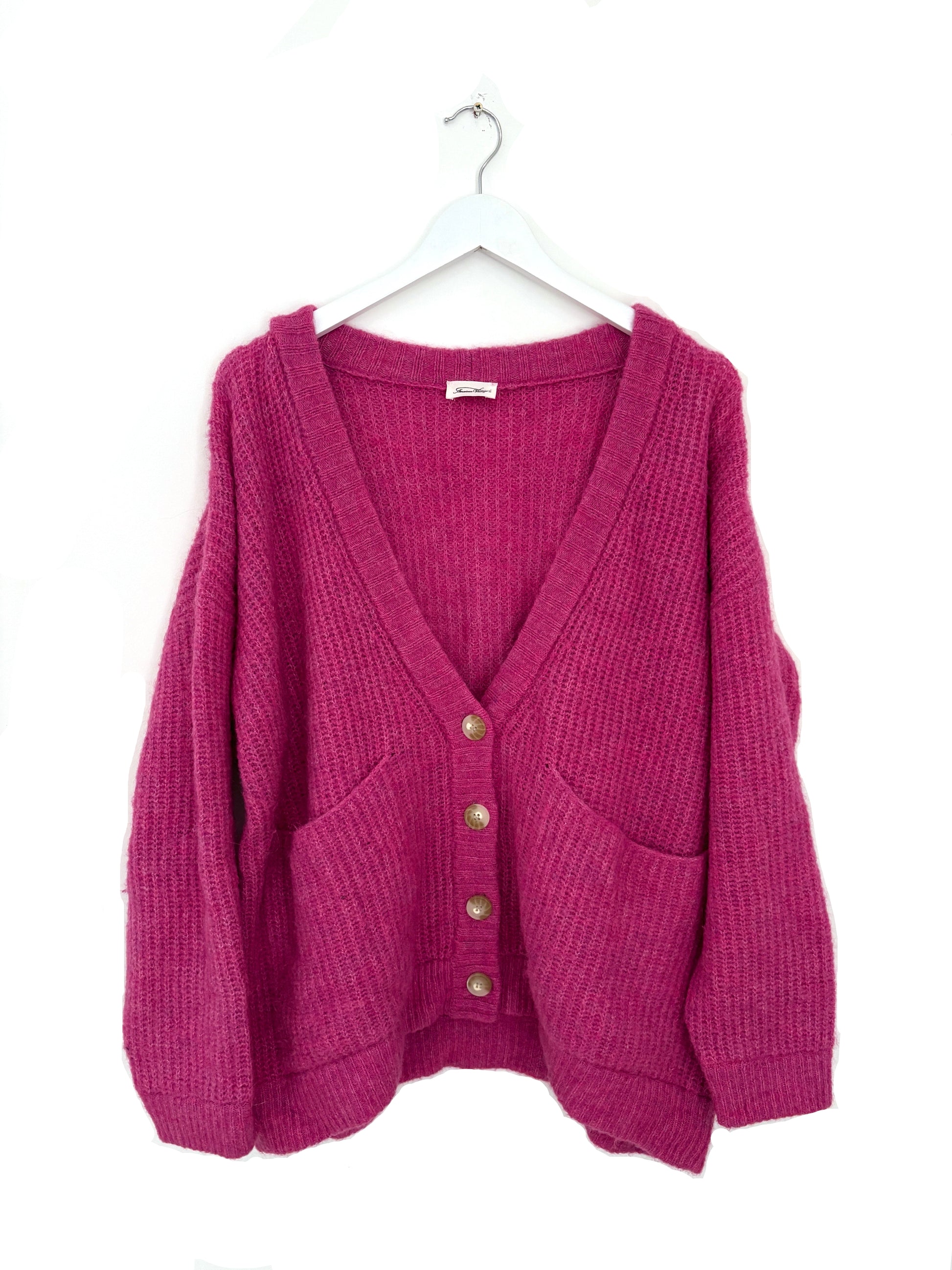 American Vintage Pink Cardigan