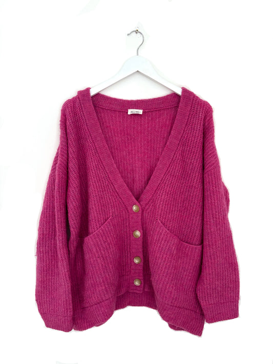 American Vintage Pink Cardigan