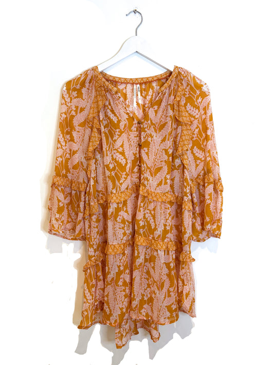 Anthropologie Paisley Print Dress