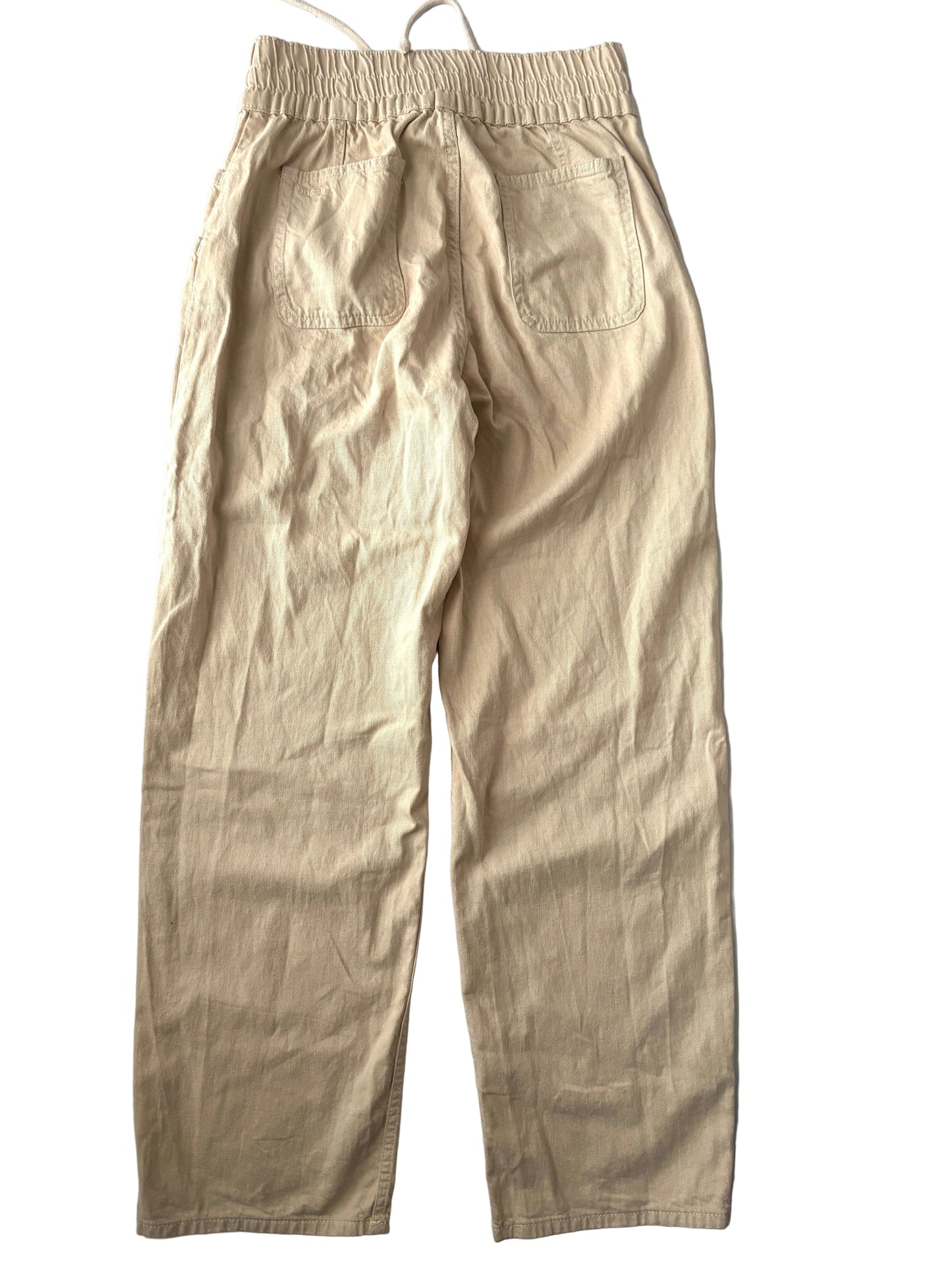 Ba&sh Fima Ecru Trousers UK 10
