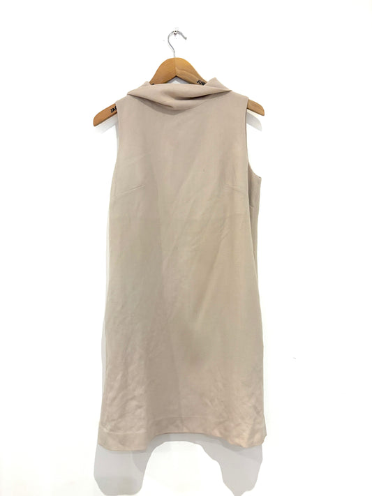 P.a.r.o.s.h Beige Crepe Dress
