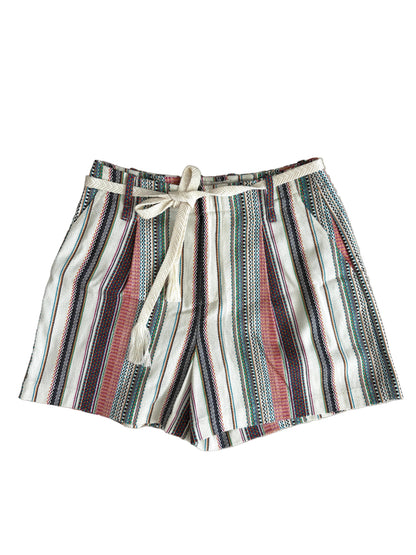scotch & sodea high Rise Crafted Stripe Short