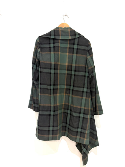 Vivienne Westwood Asymmetric Check Coat UK 12