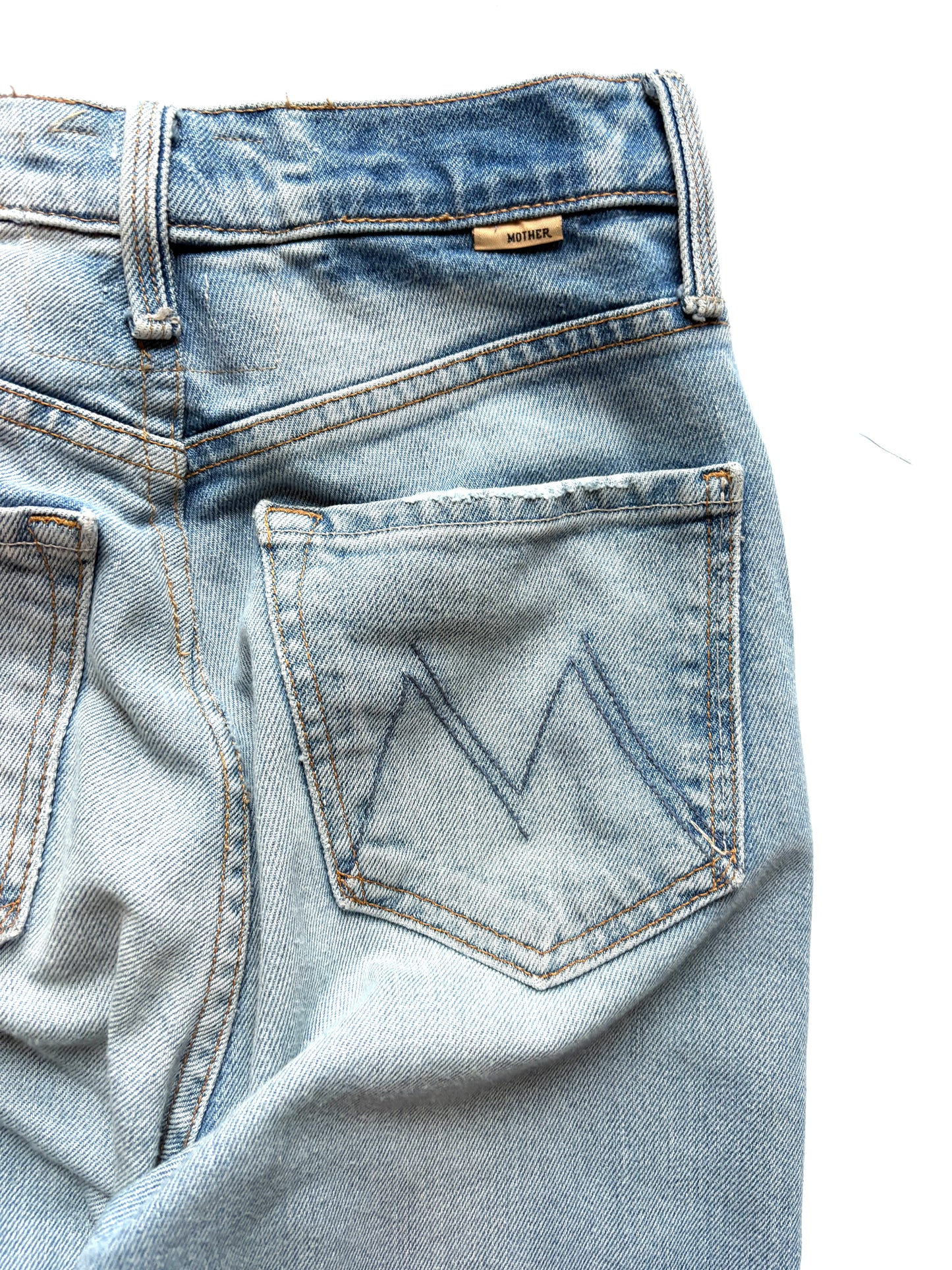 Mother High Waisted Rider Skimp Jeans 25"