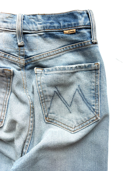 Mother High Waisted Rider Skimp Jeans 25"