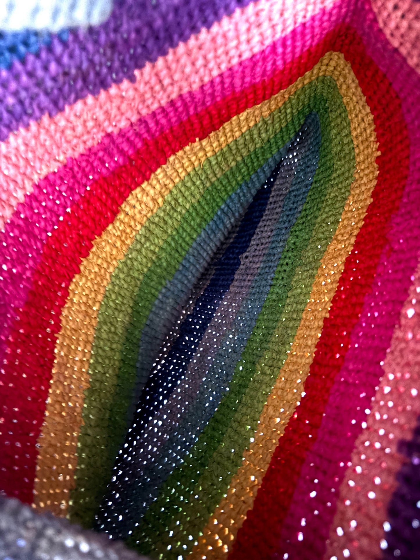 Loewe x Paula's Ibiza Rainbow Beach Bag