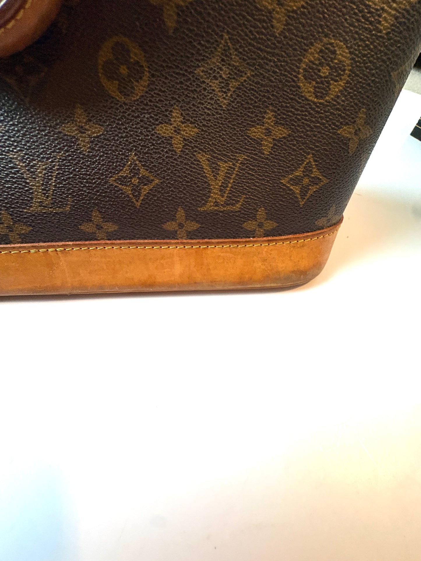 Louis Vuitton Alma Large Monogram Canvas Bag