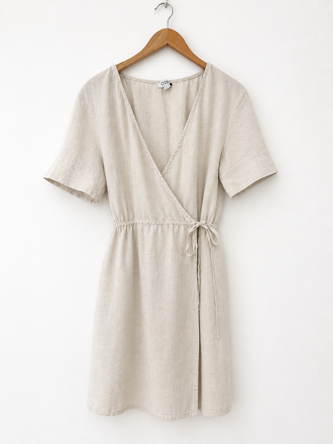 Cos mini wrap dress
