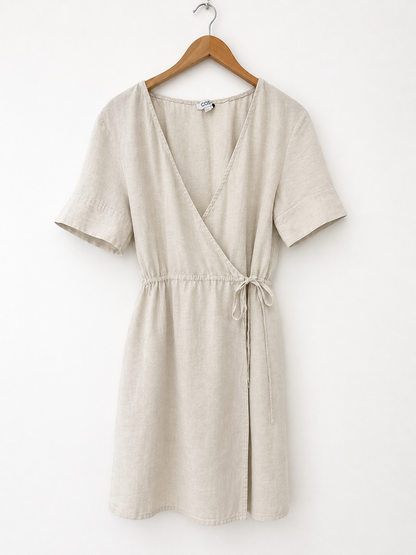 Cos mini wrap dress