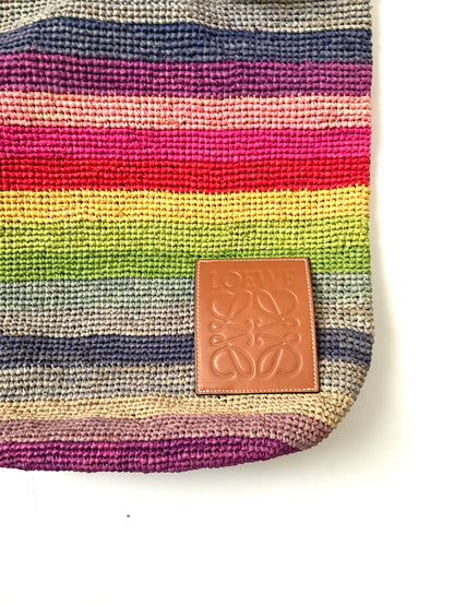 Loewe x Paula's Ibiza Rainbow Beach Bag