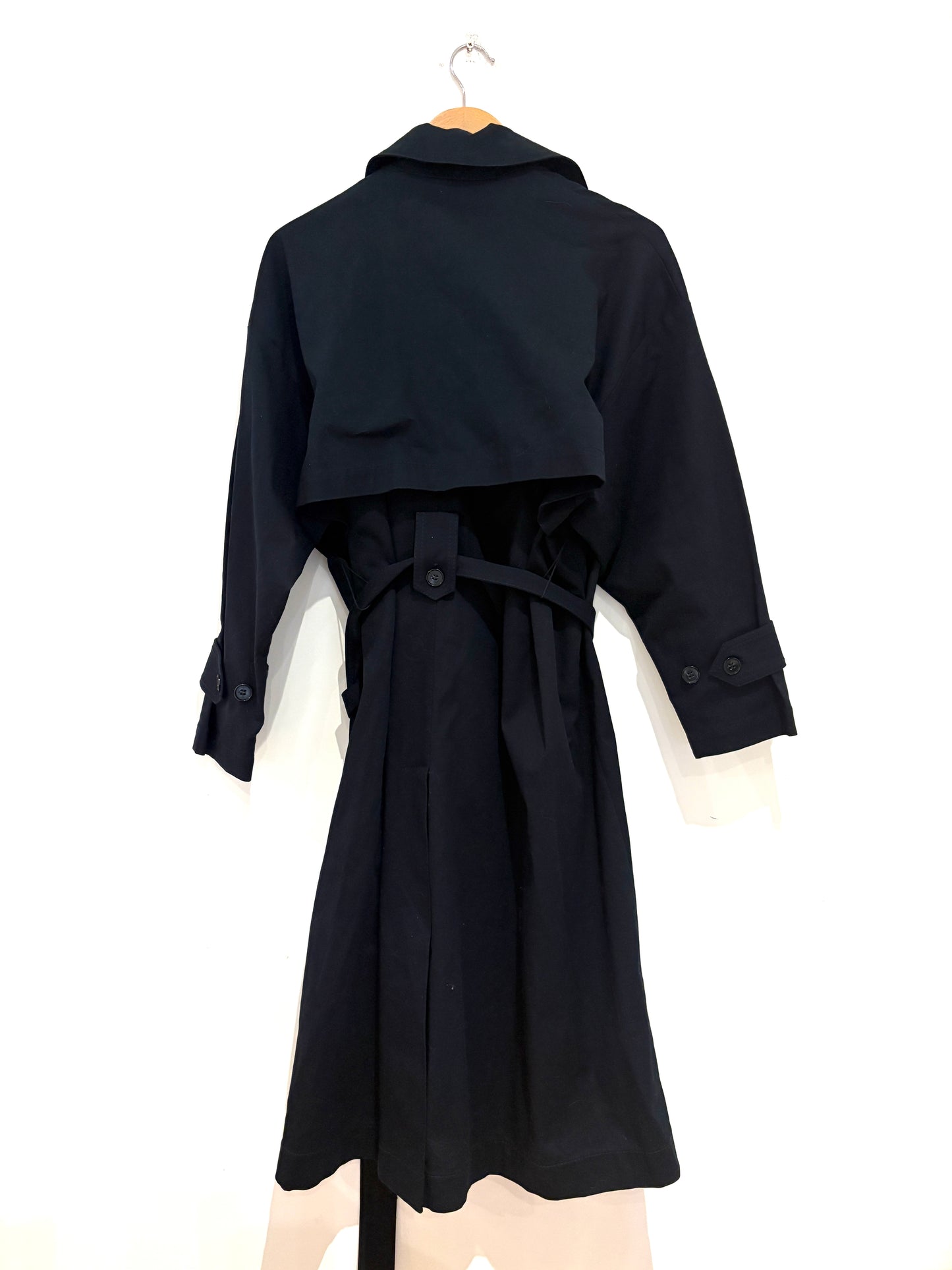 New With Tags Zara Navy Trench Coat XS