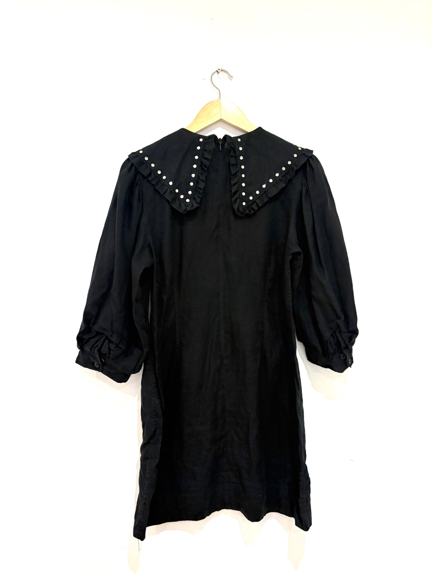 Ganni Puff Sleeve Dress UK 12