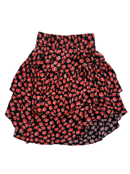 Ganni Floral Tiered Skirt UK 8