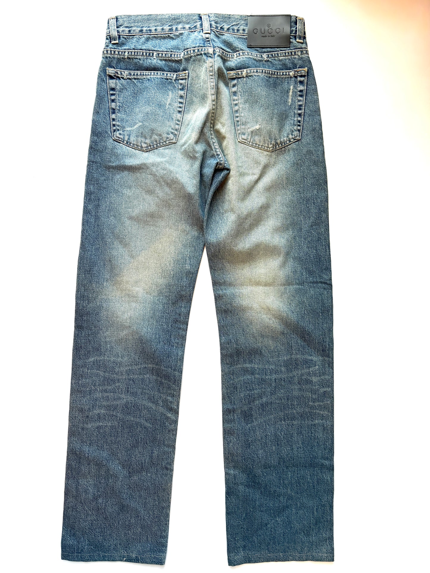 Gucci Straight Leg Jeans UK 12