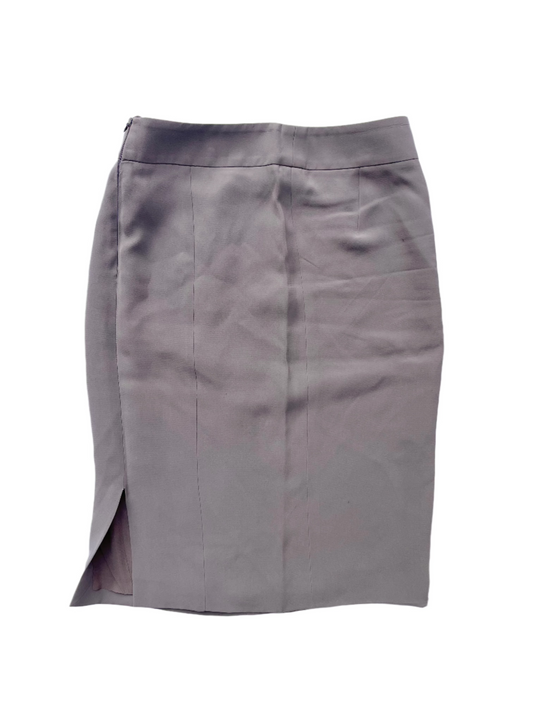 Giorgio Armani Grey Silk Skirt