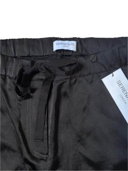 New With Tags Serena Bute Black Flat Fronted Jogger XL