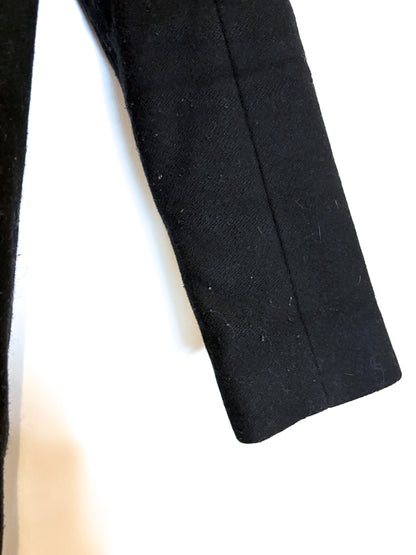 Michael Kors Black Wool Coat UK 8