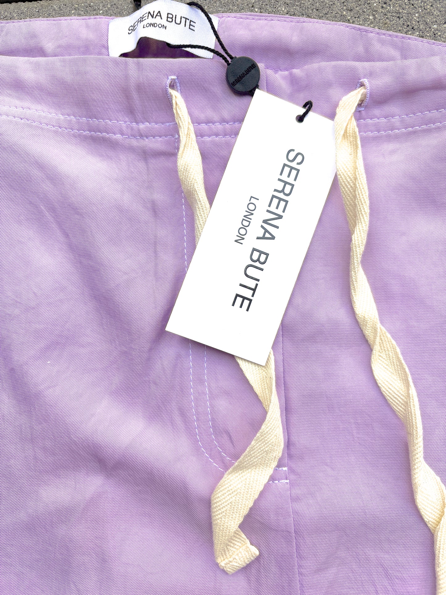 New With Tags Serena Bute Summer Trousers Lilac M