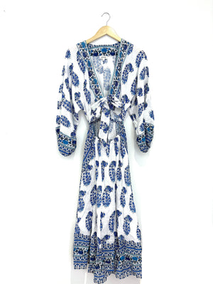 Boteh Paisley Print Maxi S