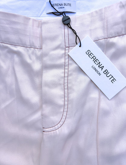 New With Tags Serena Bute Light Pink Pocket Trouser UK 14