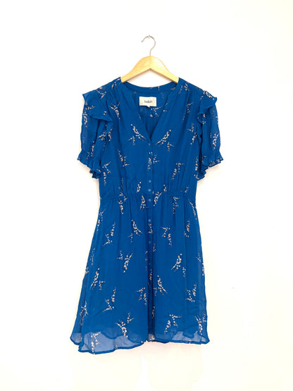 Ba&sh Blue Floral Dress