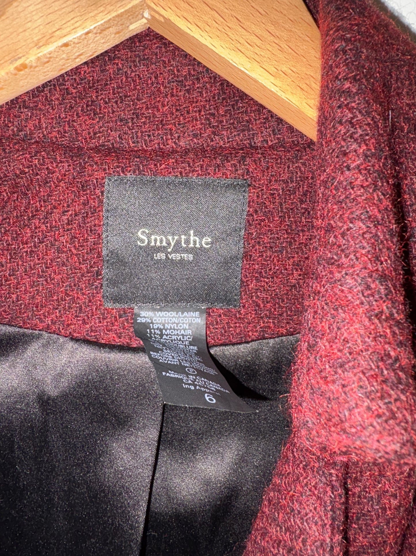 Smythe Wool Coat UK 10