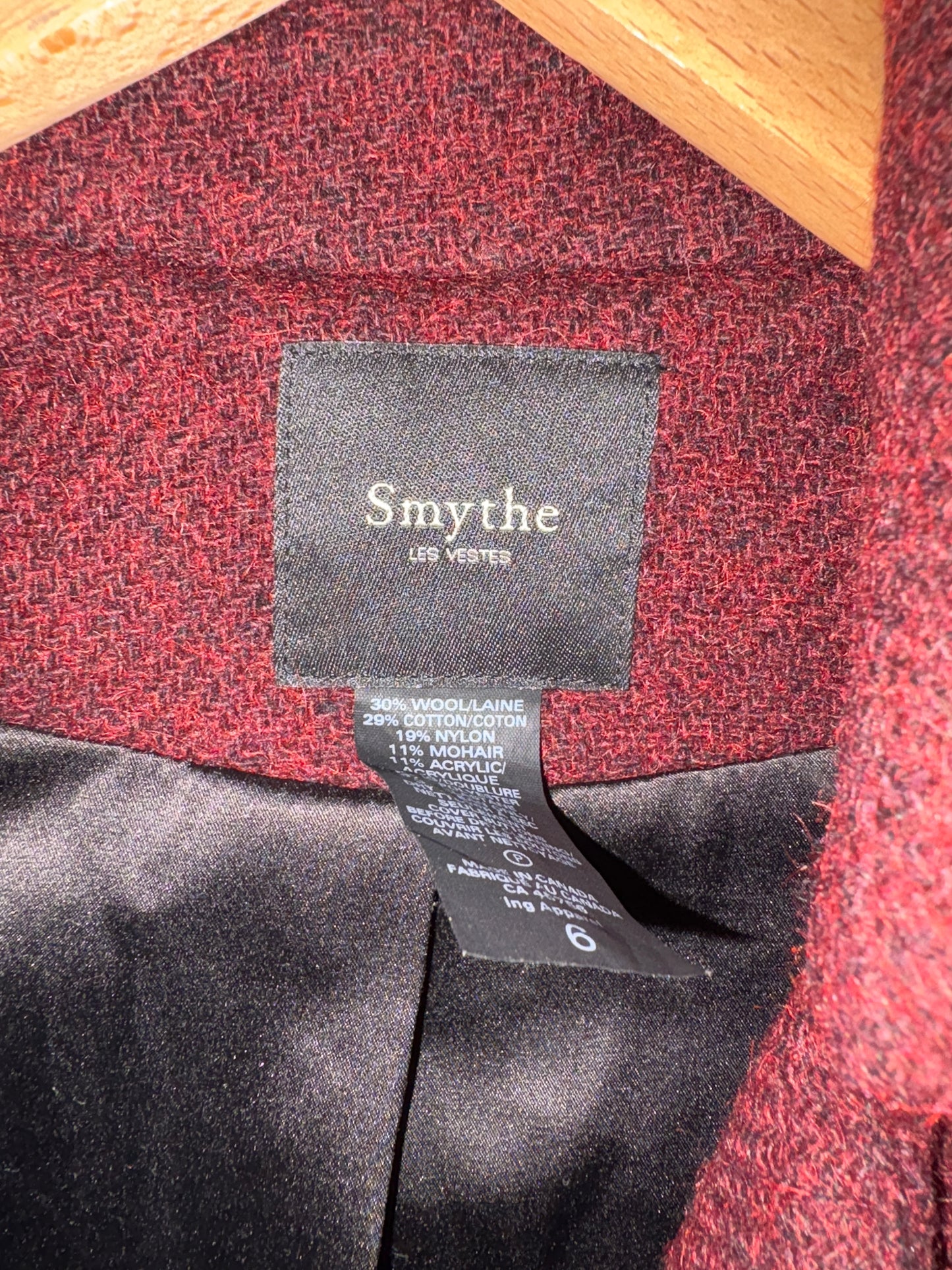 Smythe Wool Coat UK 10