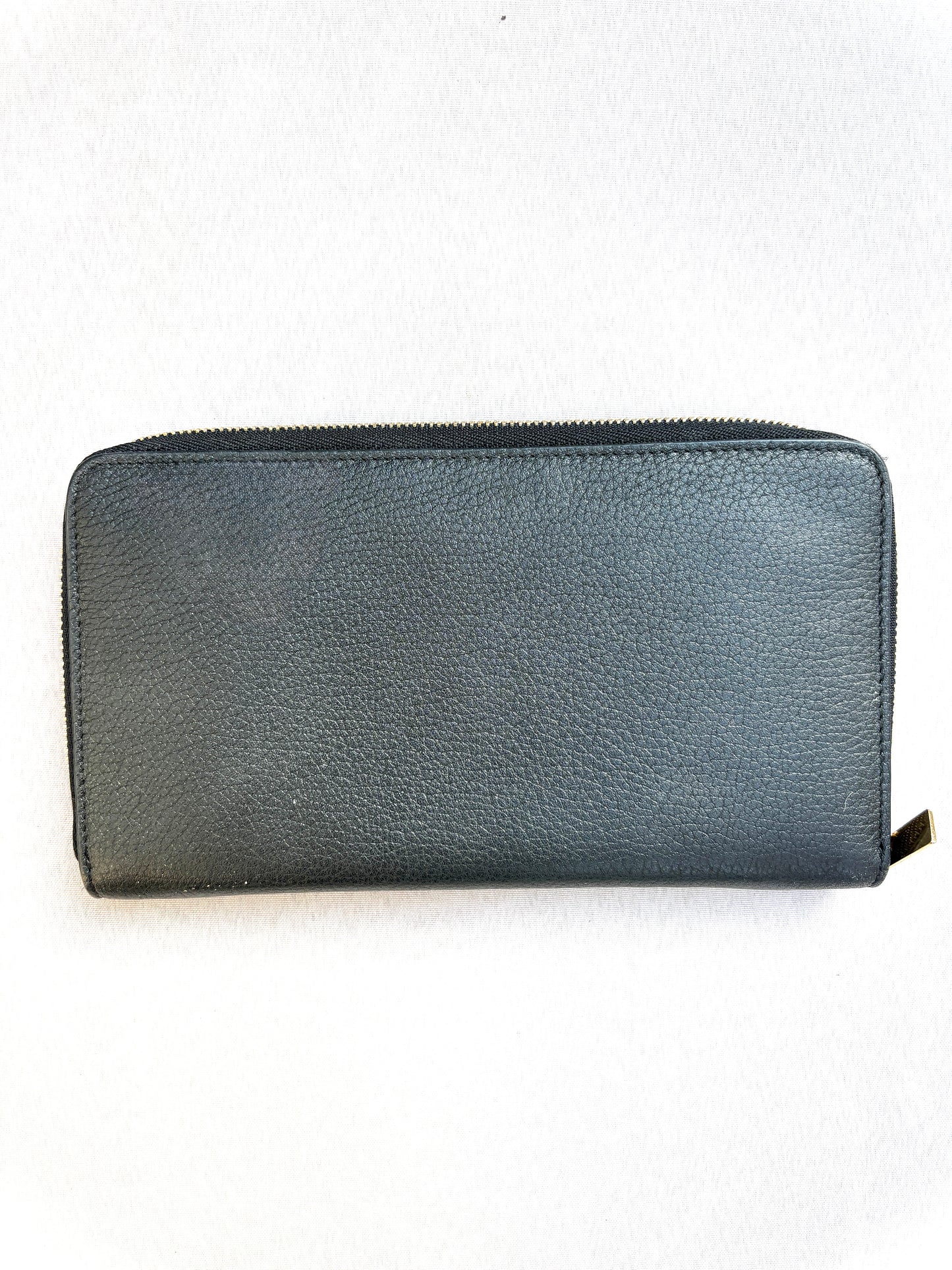 Celine Leather Black Wallet