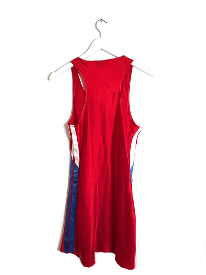Serena Bute Red Racer Tank Dress UK 12