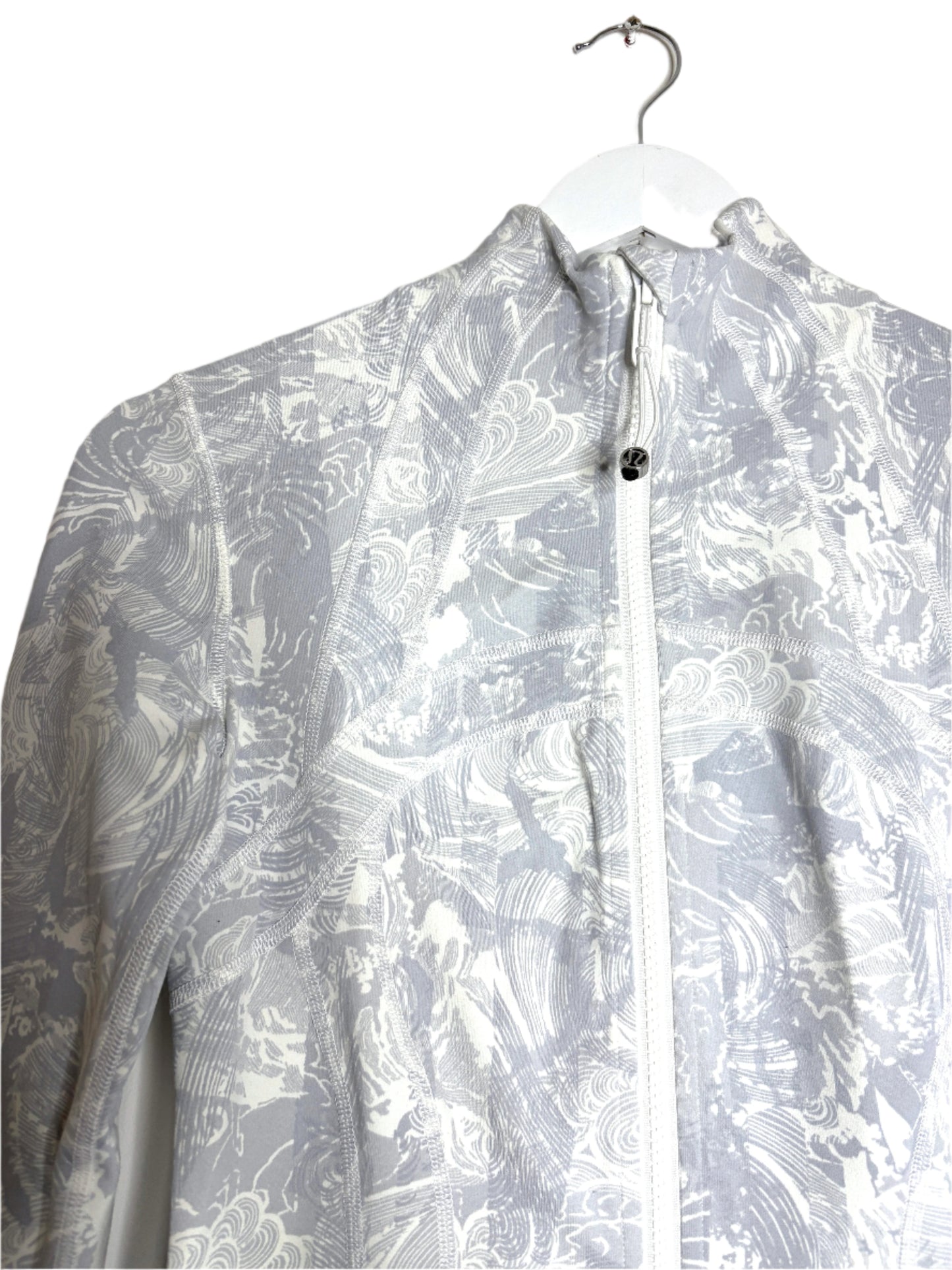Lululemon Light Grey Define Jacket UK 8