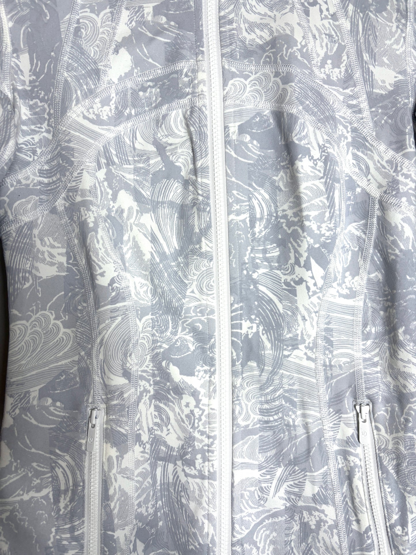 Lululemon Light Grey Define Jacket UK 8