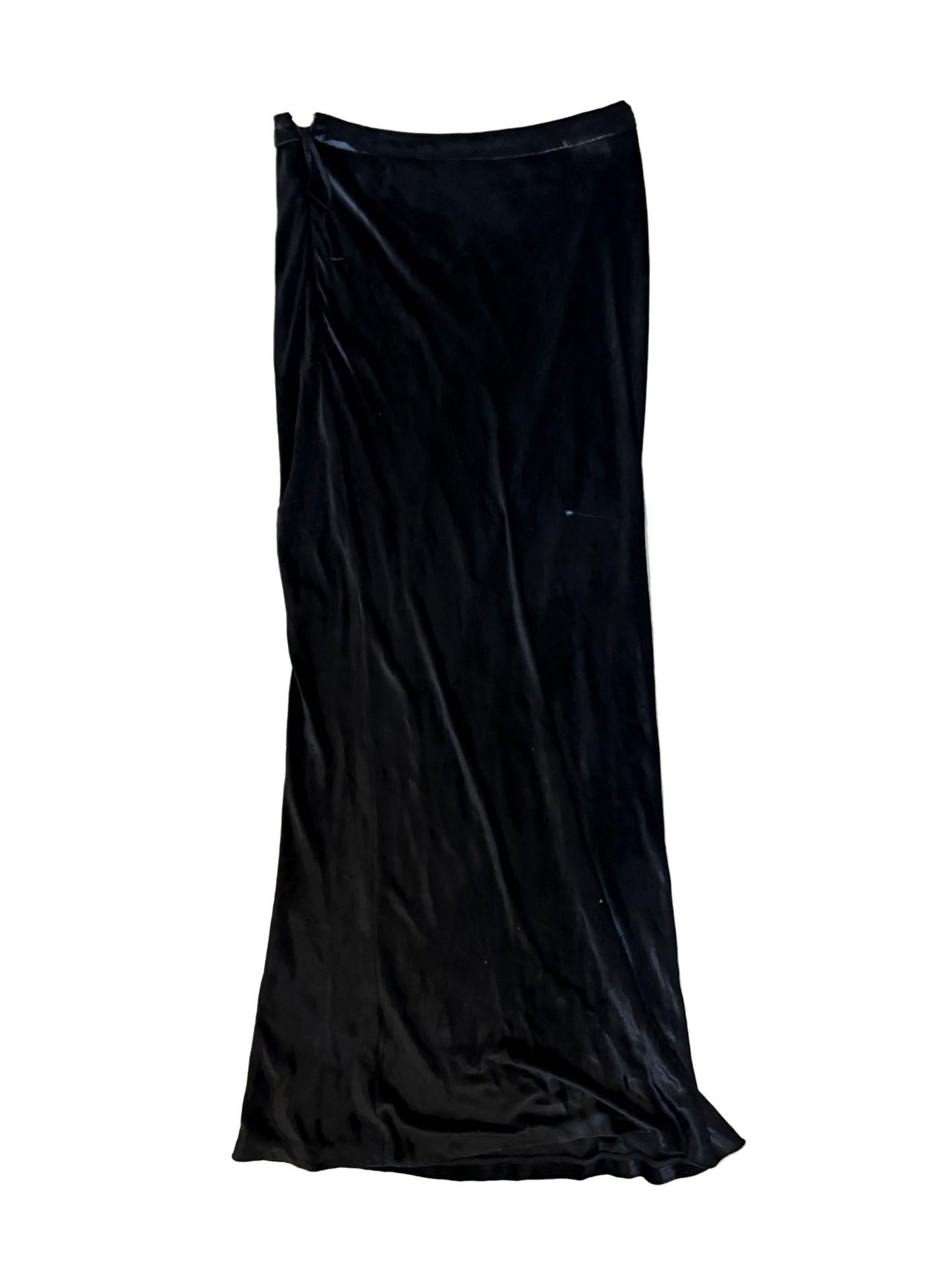 Helmut Lang Velvet Maxi Skirt S