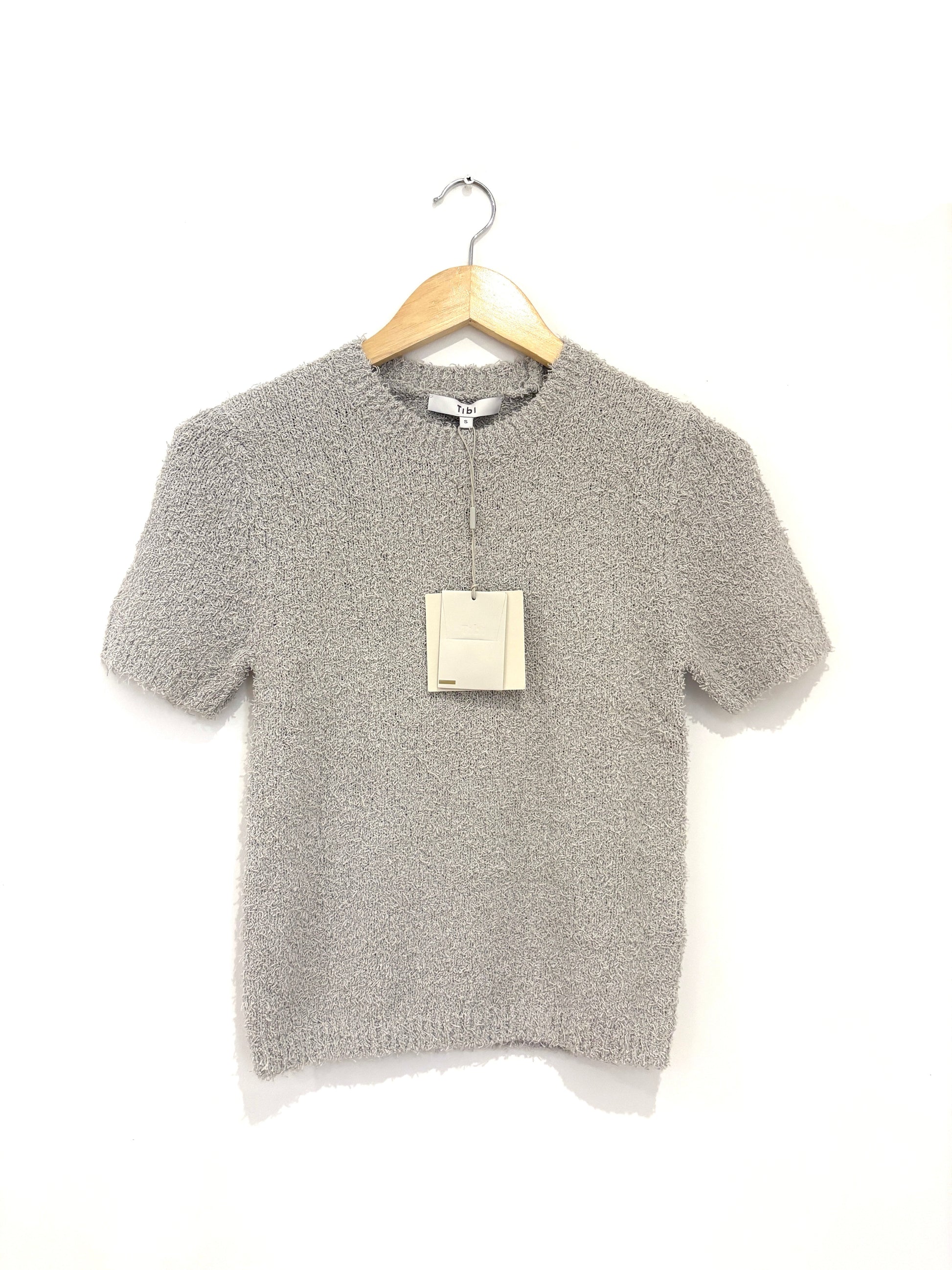 Tibi Grey towel top