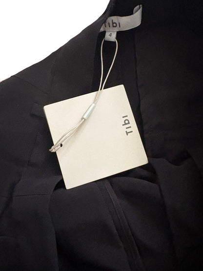 New With Tags Tibi Silk Black Balloon Trousers UK 8