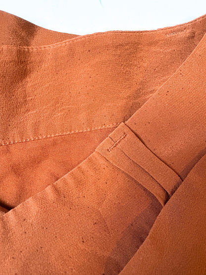 Sézane Silk Theodore Trousers UK 10