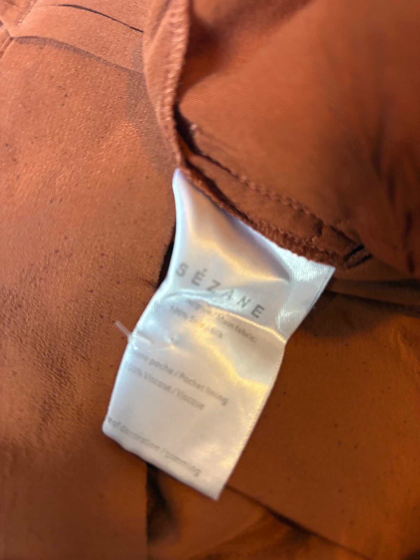 Sézane Silk Theodore Trousers UK 10