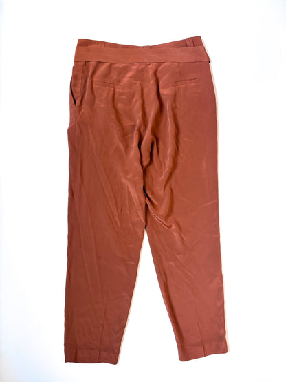 Sézane Silk Theodore Trousers UK 10