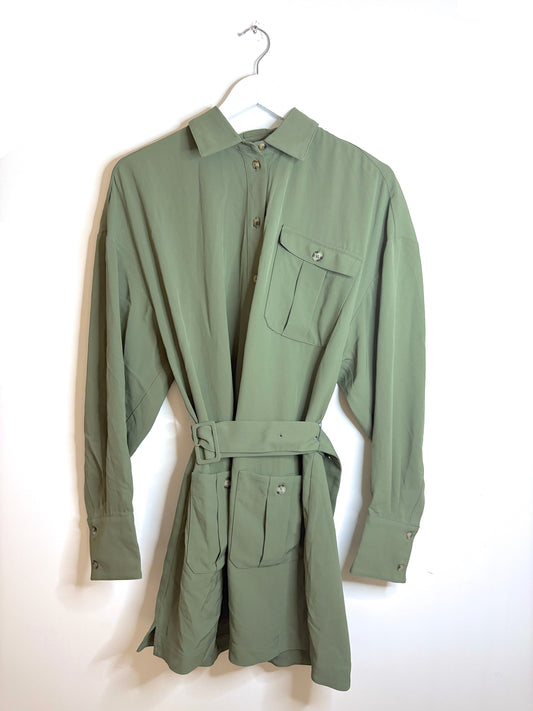 Serena Bute Safari Dress with Belt