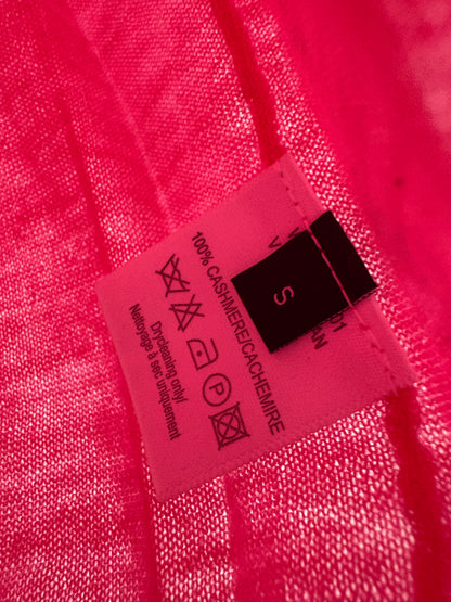 Joseph Fuschia Pink Cashmere Cardigan S