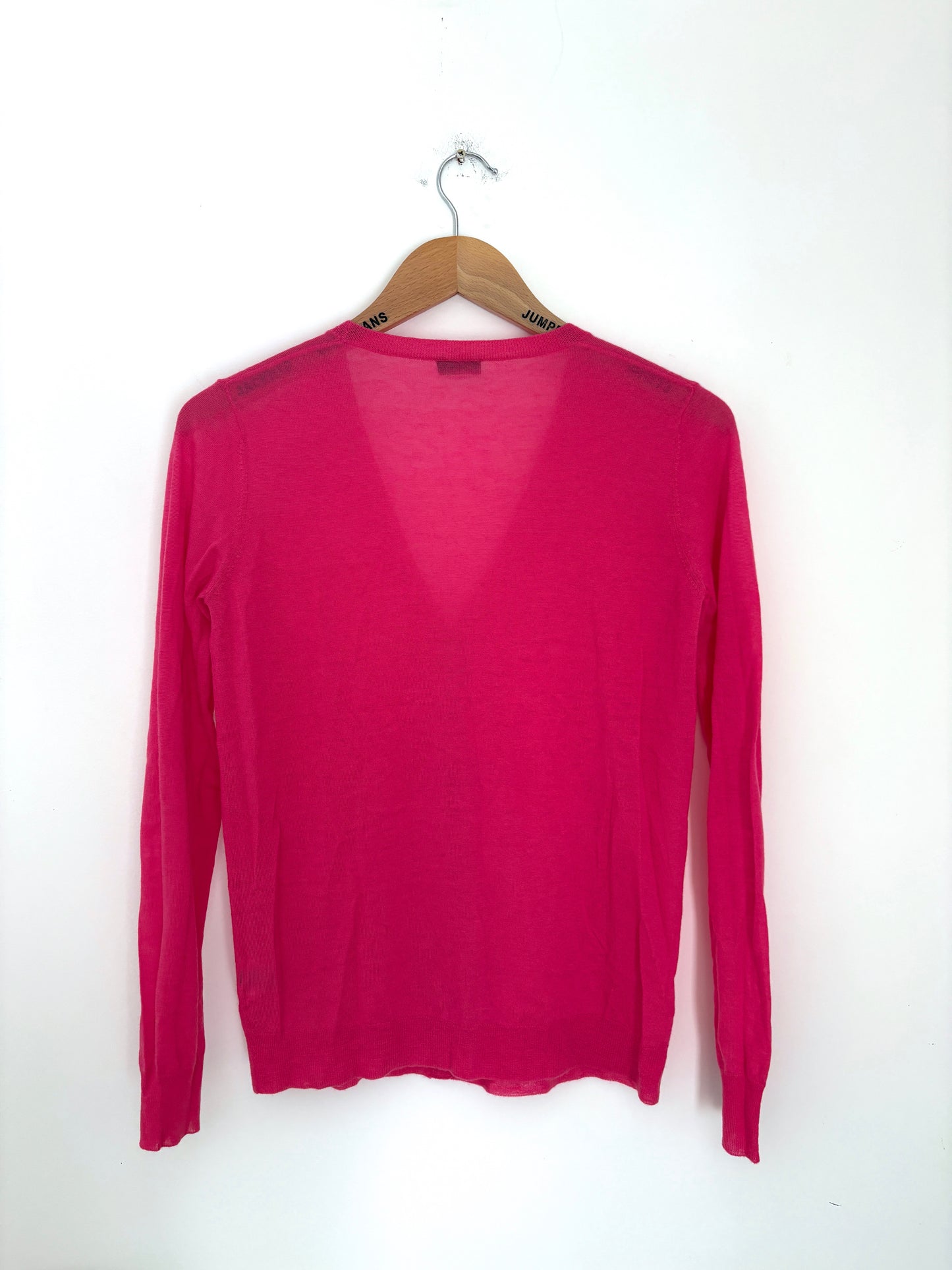 Joseph Fuschia Pink Cashmere Cardigan S