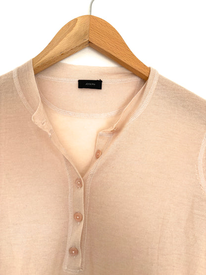Joseph Beige Cashmere Top XS