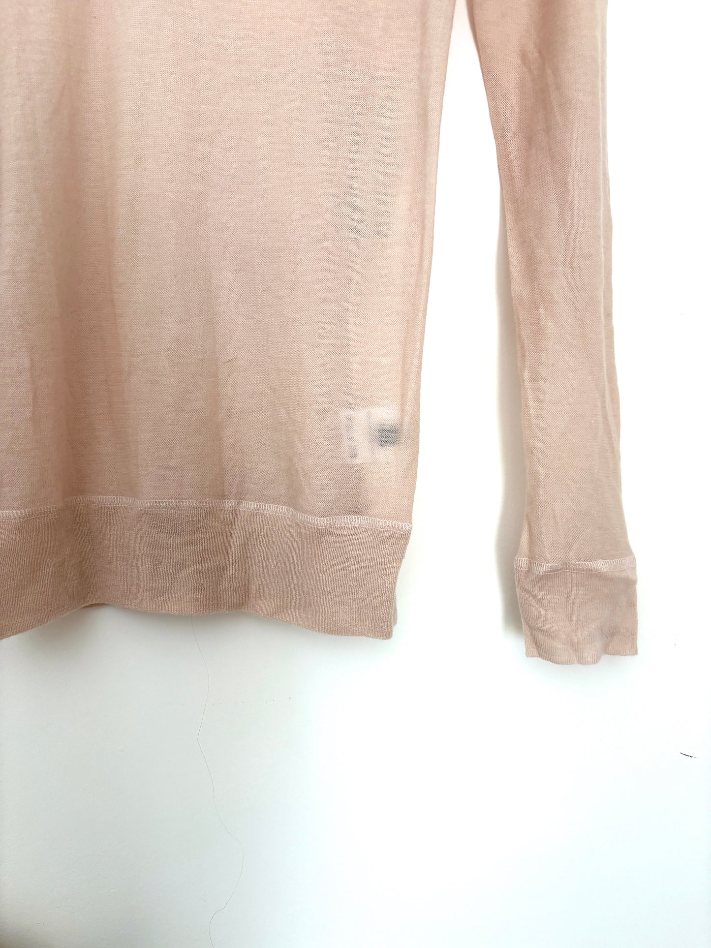 Joseph Beige Cashmere Top XS