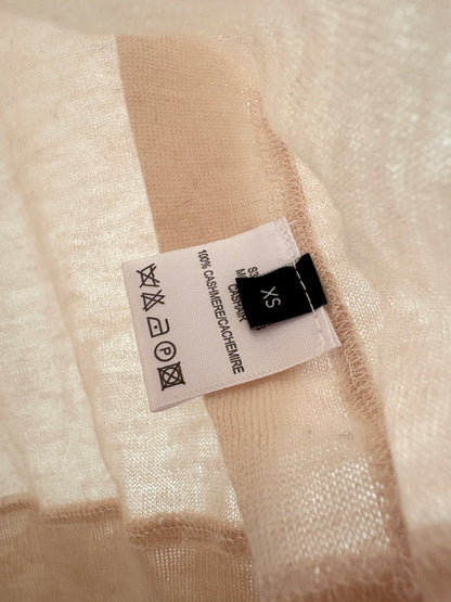Joseph Beige Cashmere Top XS
