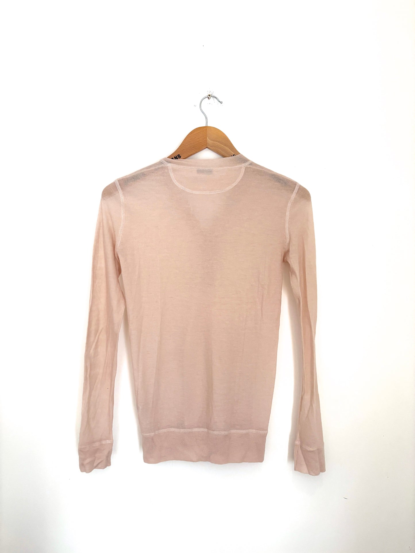 Joseph Beige Cashmere Top XS