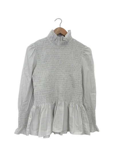 Maria de la orden aleria smocked shirt