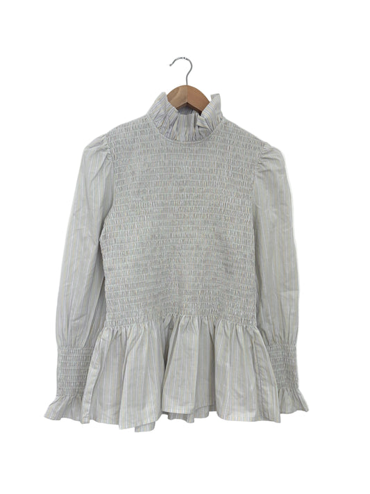 Maria de la orden aleria smocked shirt