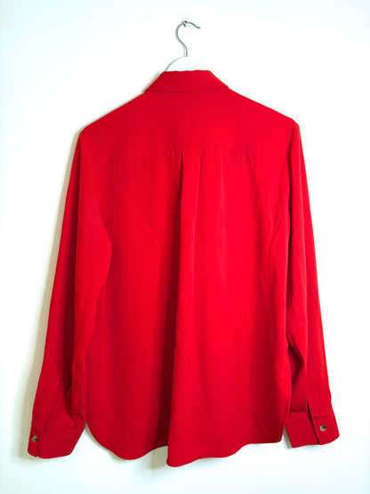 New With Tags Serena Bute Red Utility Shirt UK 8