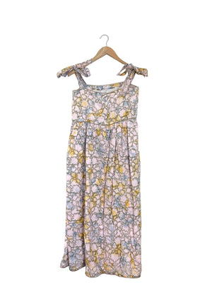Juliet Dunn Floral Midi Dress M